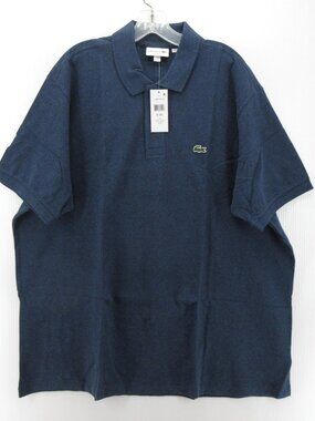 Lacoste Polo Shirt XXXL Pullover Classic Fit Crocodile Logo Preppy NEW
